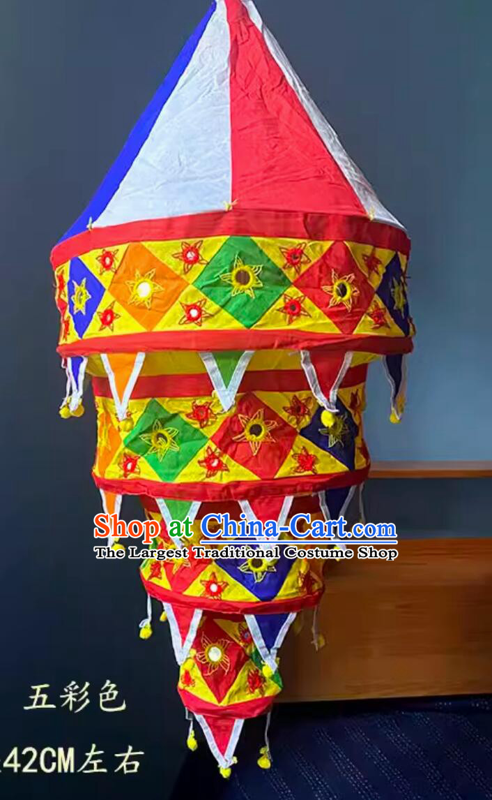 Top Handmade Traditional Lantern Tibetan Laba Cloth Lamp Nepal Light