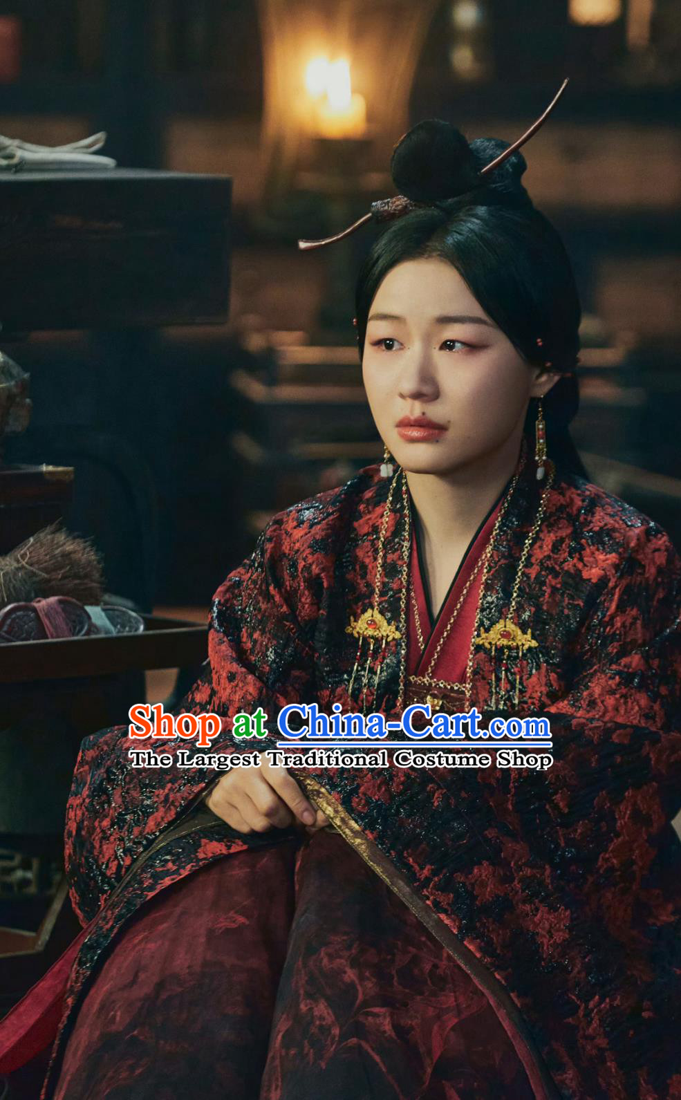 Chinese Ancient Chiefess Garment Costumes TV Series My Journey to You Swordswoman Gong Zi Shang Dresses