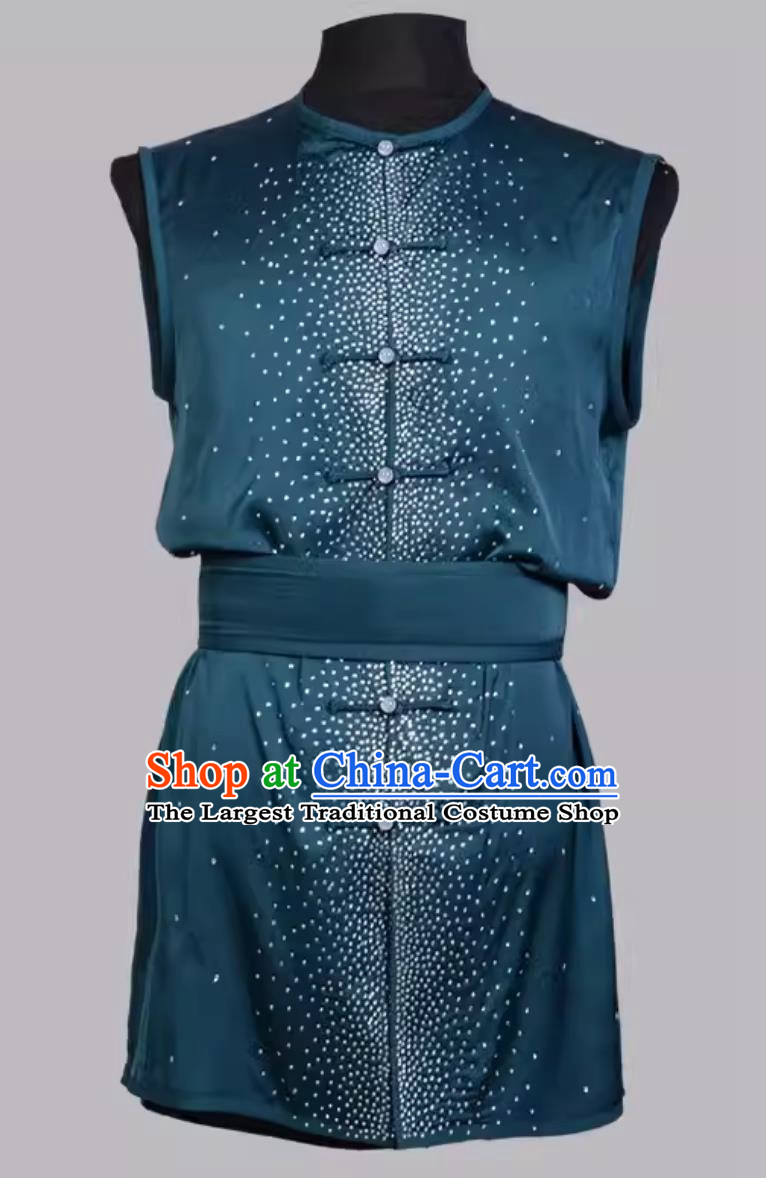 Martial Arts Wear Sleeveless Southern Boxing Wear Competition Colorful Wear Suit
