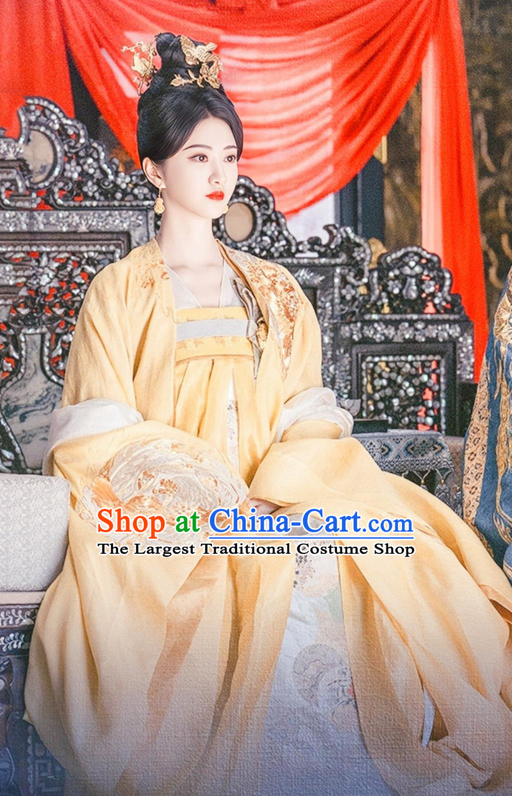 Chinese TV Series Wonderland of Love Empress Cui Lin Dress Court Woman Costumes China Ancient Clothing