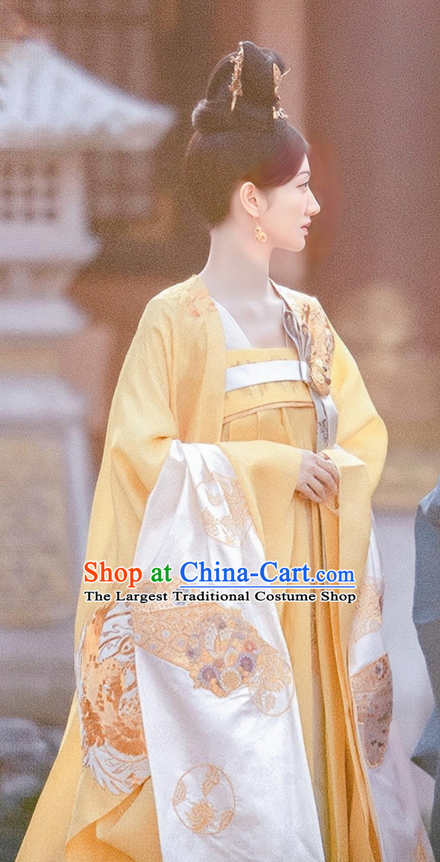 Chinese TV Series Wonderland of Love Empress Cui Lin Dress Court Woman Costumes China Ancient Clothing