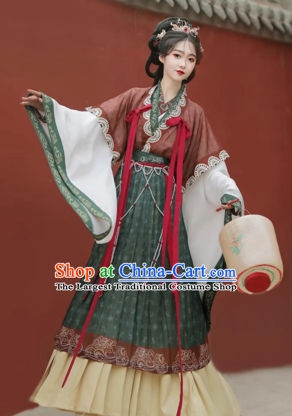 Chinese Ancient Palace Princess Costumes Traditional Jin Dynasty Clothing Woman Hanfu Dresses Complete Set