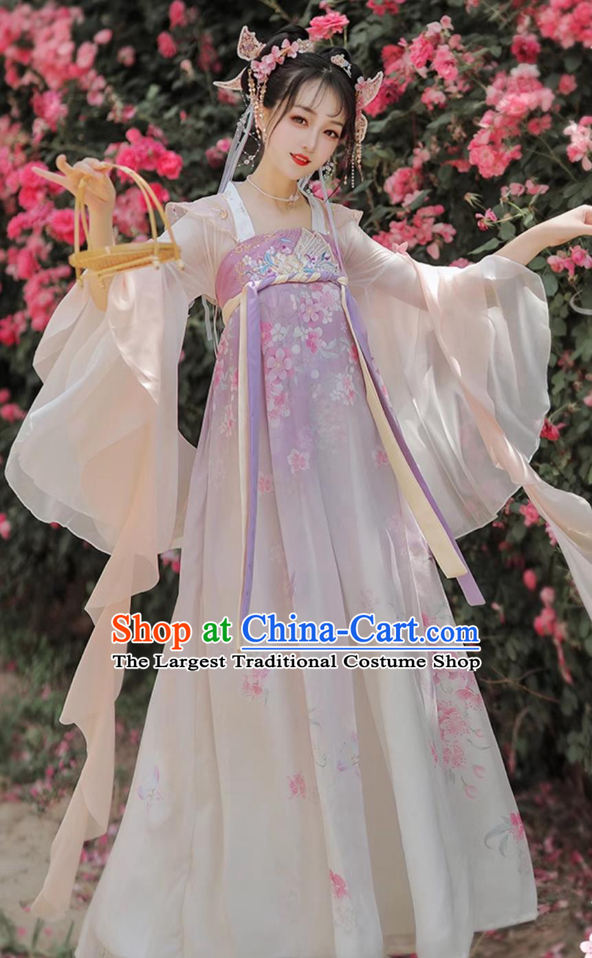 Chinese Woman Hanfu Dresses Ancient Palace Princess Costumes Traditional Fairy Clothing