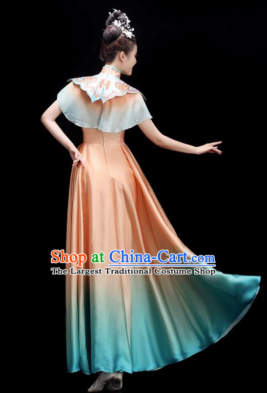 Chinese Spring Festival Gala Performance Clothing Modern Dance Dress Classical Dance Costume Female Umbrella Dance Garment