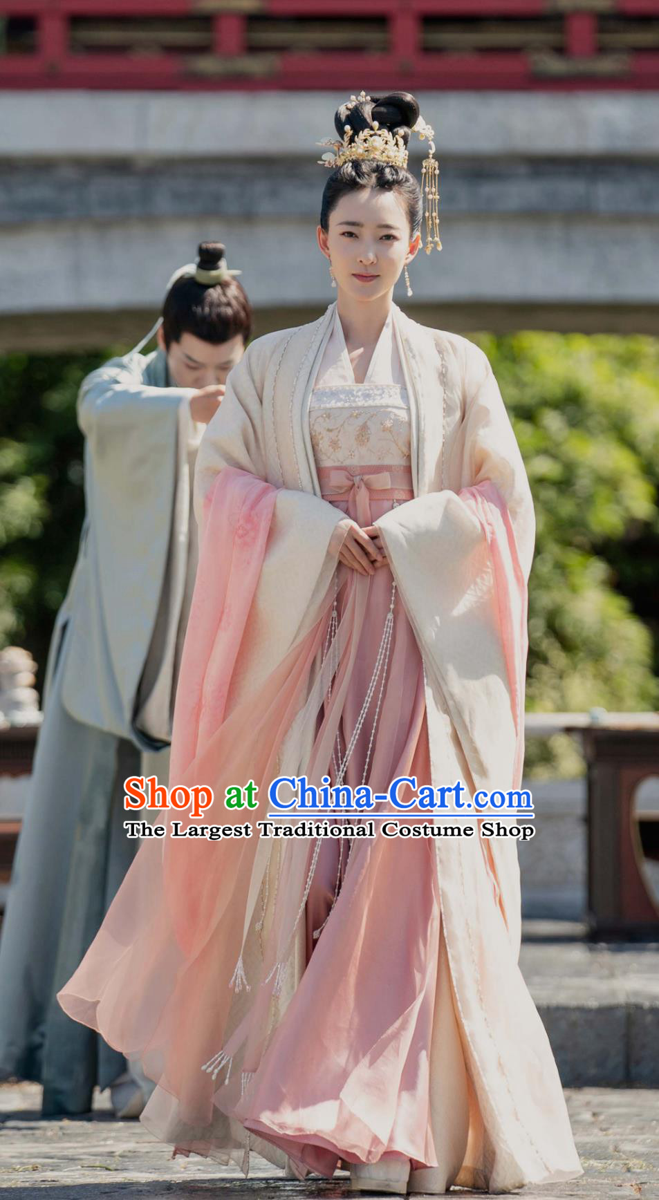 China TV Drama The Legend of Zhuohua Princess Rou Jia Dresses Ancient Court Empress Garment Costumes