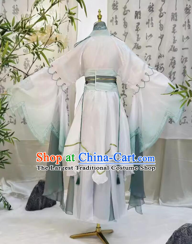 Comic Heaven Official Blessing Shi Qing Xuan Feng Shi Female Outfit Ancient Chinese Swordswoman Costumes