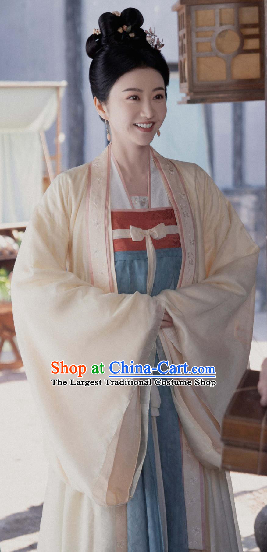 China Ancient Song Dynasty Noble Woman Garment Costumes TV Drama The Legend of Zhuohua Princess Mu Zhuo Hua Dresses