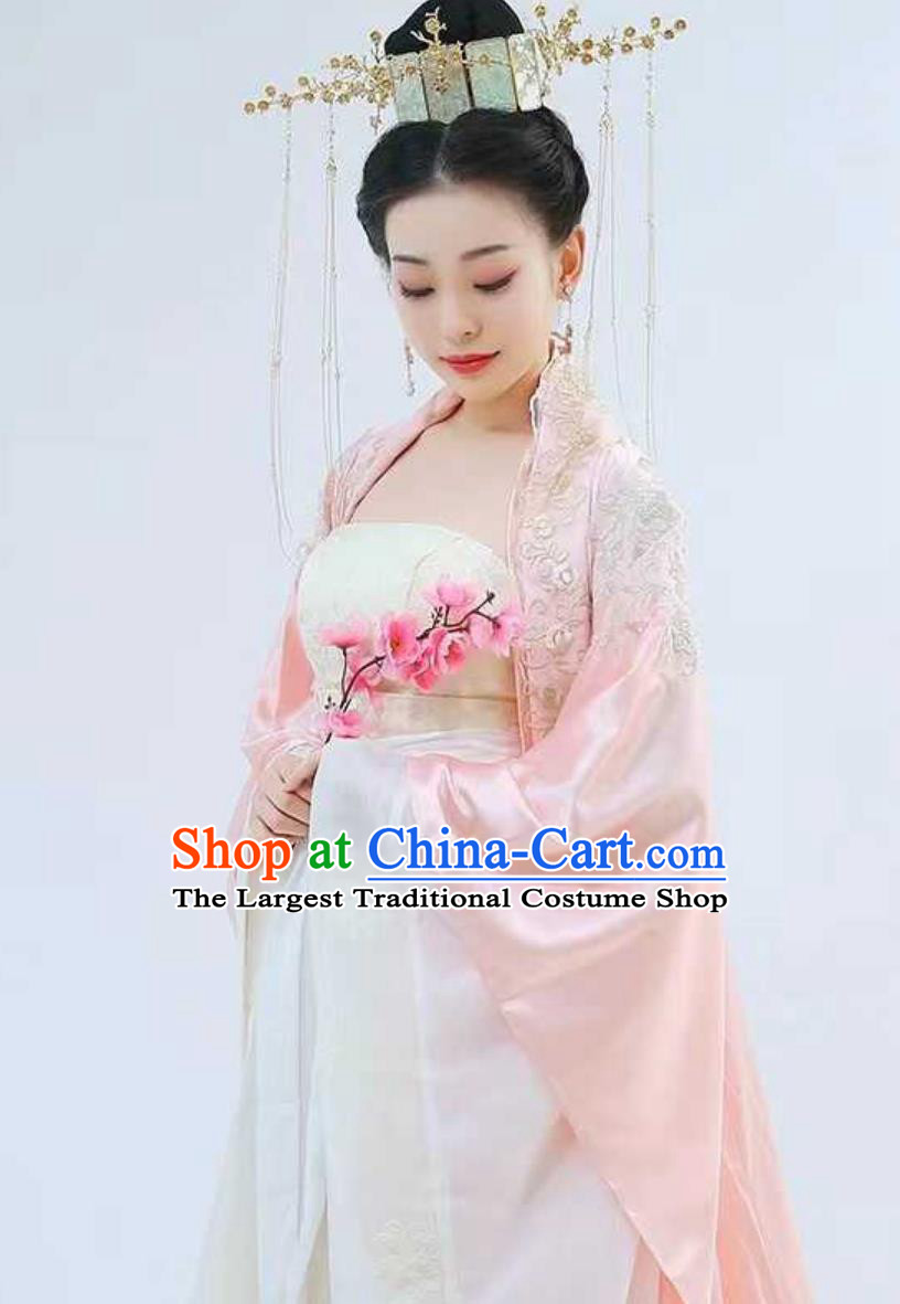 Chinese Film and Television Fu Yao Costume Empress Yang Mi Noble Concubine Clothing Ancient Tang Dynasty Hanfu China Fairy Dress
