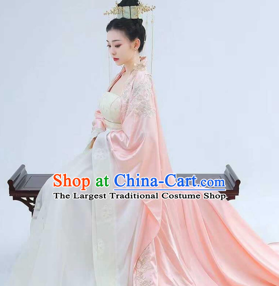 Chinese Film and Television Fu Yao Costume Empress Yang Mi Noble Concubine Clothing Ancient Tang Dynasty Hanfu China Fairy Dress