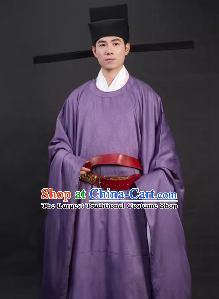 Purple Traditional Hanfu Song Dynasty Official Clothing Ancient Chinese Minister Costume Online Shop