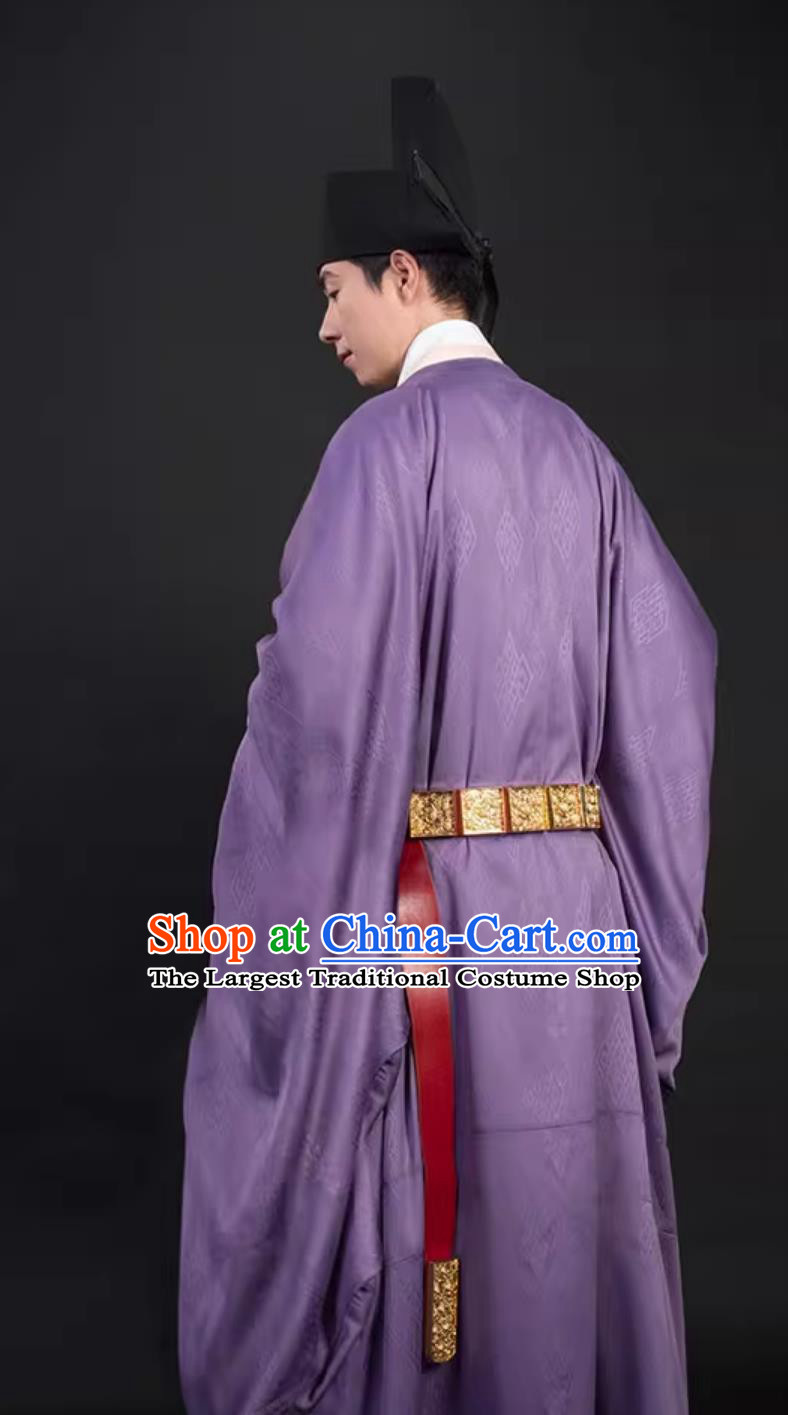 Purple Traditional Hanfu Song Dynasty Official Clothing Ancient Chinese Minister Costume Online Shop