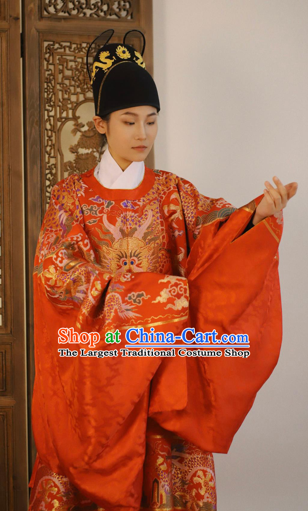 China Wedding Clothing Ancient Chinese Groom Costume Traditional Ming Dynasty Official Robe
