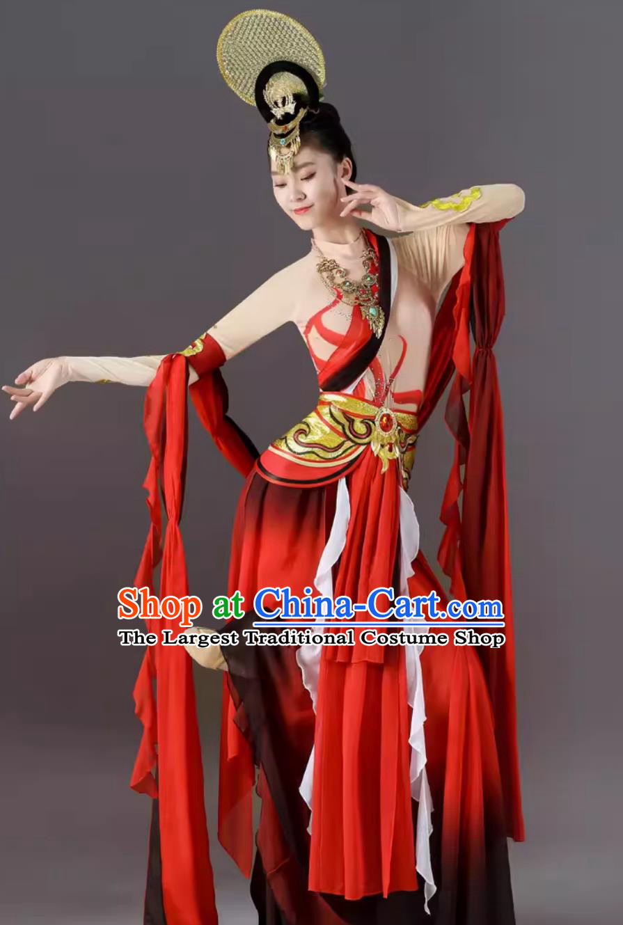 Dunhuang Feitian Dance Costume Exotic Performance Clothing Ancient Chinese Super Immortal Classical Dance Dress