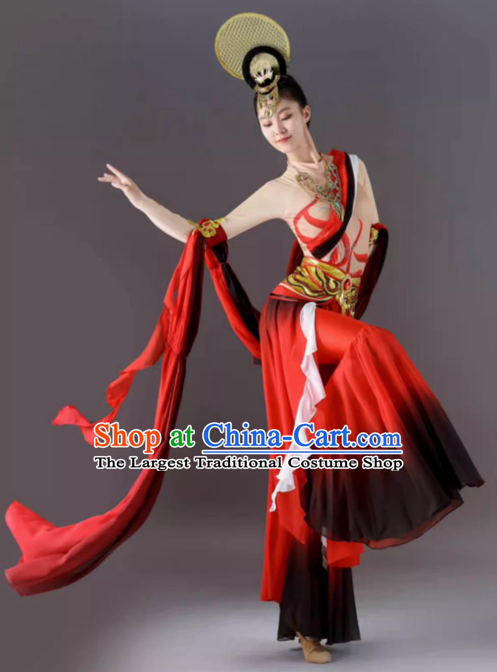 Dunhuang Feitian Dance Costume Exotic Performance Clothing Ancient Chinese Super Immortal Classical Dance Dress