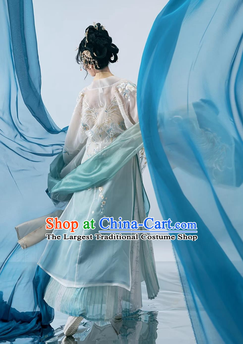 China Travel Photography Costume Ancient Chinese Song Dynasty Princess Clothing Traditional Women Hanfu Dress