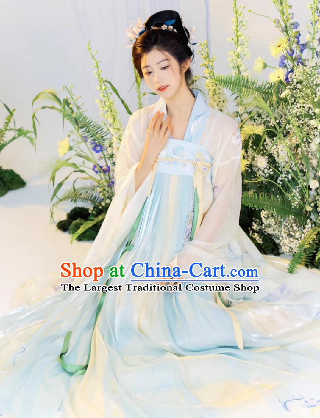 Ancient Chinese Tang Dynasty Princess Clothing Traditional Women Hanfu Hezi Dress China Travel Photography Palace Lady Costume