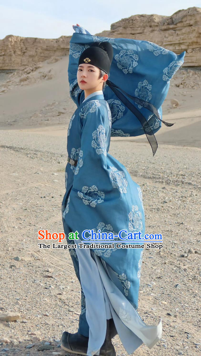 TV Series A Journey To Love Princess Yang Ying Male Costume Ancient China Young Childe Clothing