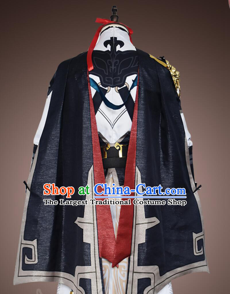 Honkai Star Rail Jing Yuan Cosplay Costume Star Dome Railway Cos Clothing Handmade General Luo Fu Outfit