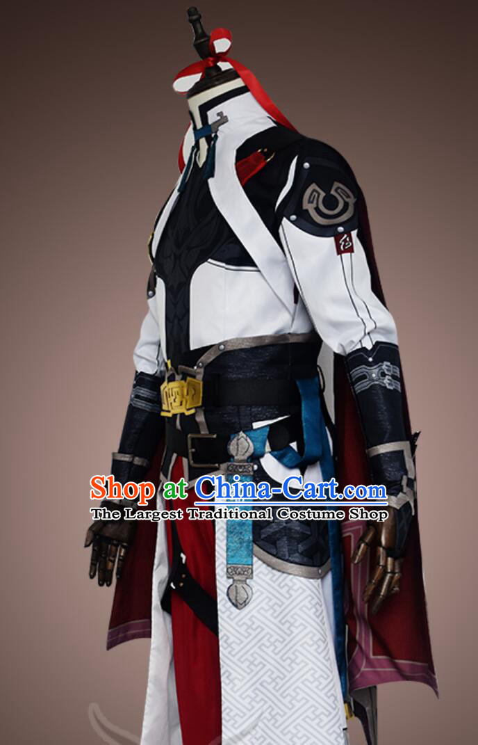 Honkai Star Rail Jing Yuan Cosplay Costume Star Dome Railway Cos Clothing Handmade General Luo Fu Outfit