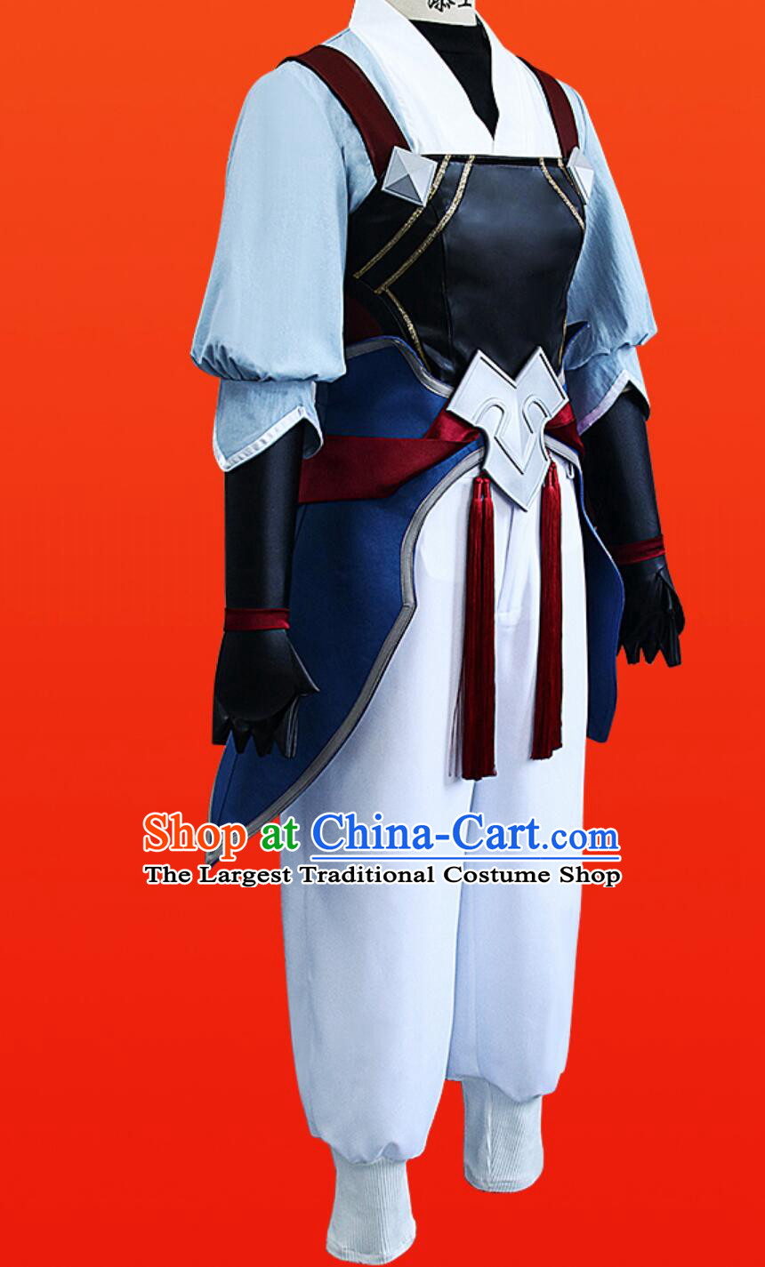 Honkai Star Rail Young Hero Jing Yuan Cosplay Costume Handmade Anime Clothing Star Dome Railway Cos Outfit