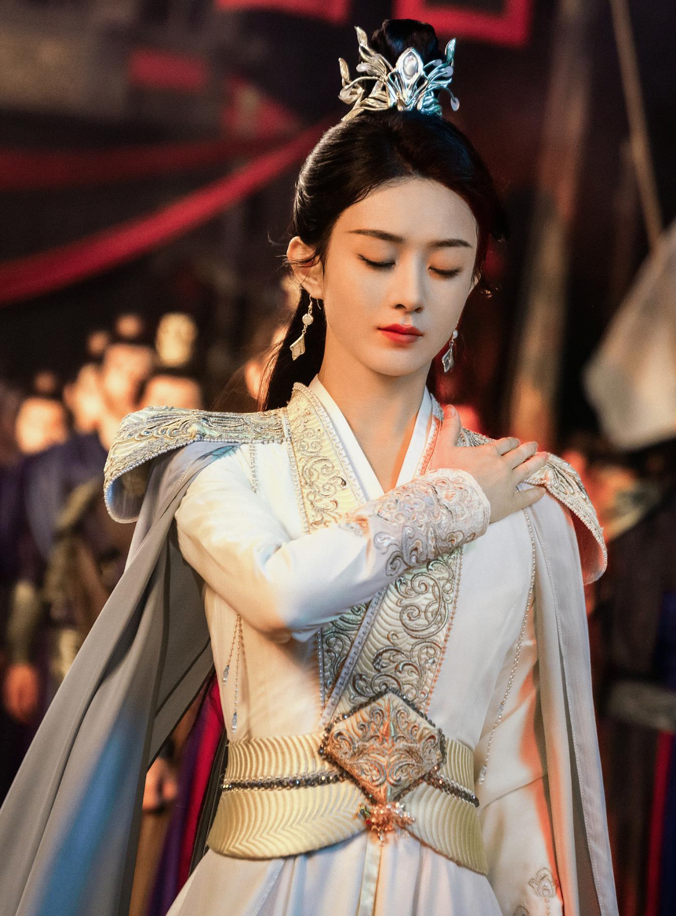 Ancient China Female General Garment Costume Chinese TV Series The Legend Of Shen Li Clothing