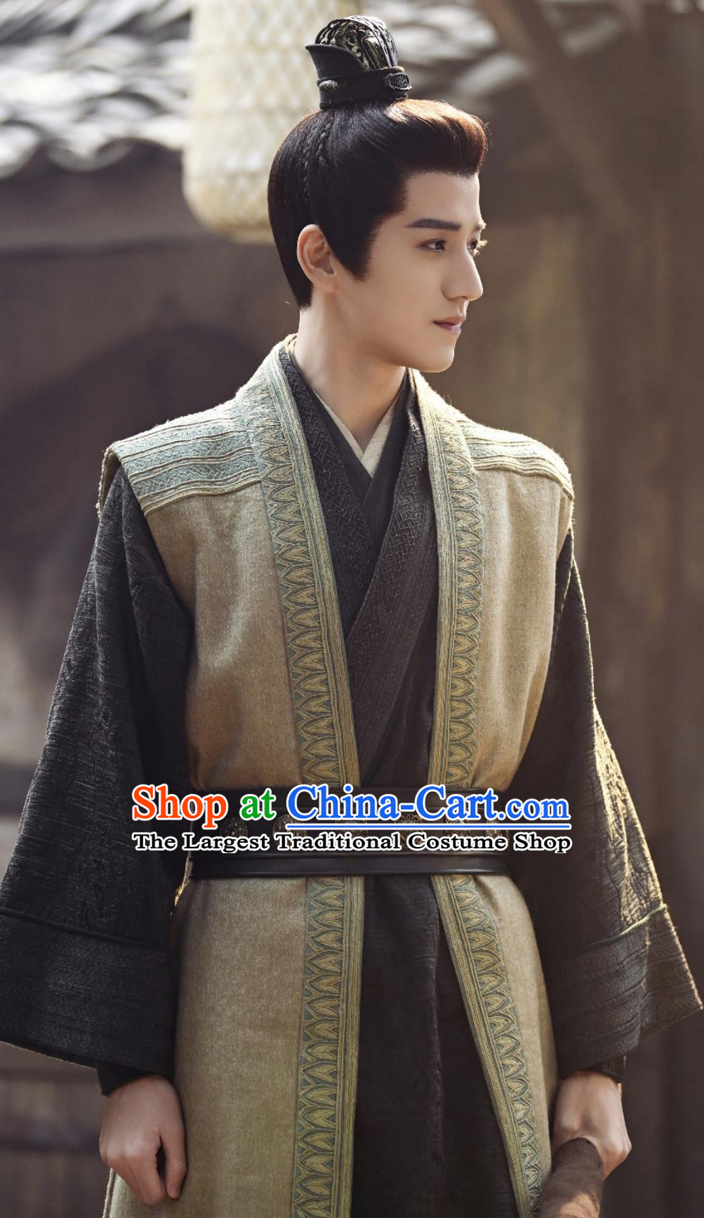 Chinese Wuxia TV Series The Legend of Heroes Warrior Yang Kang Costume Ancient China Royal Prince Garments