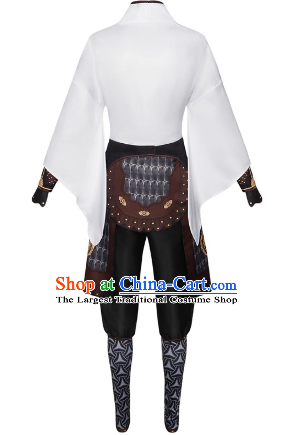 Ancient Chinese Warrior Clothing Black Myth Wukong Erlang God Outfit Halloween Cosplay Yang Jian Costume