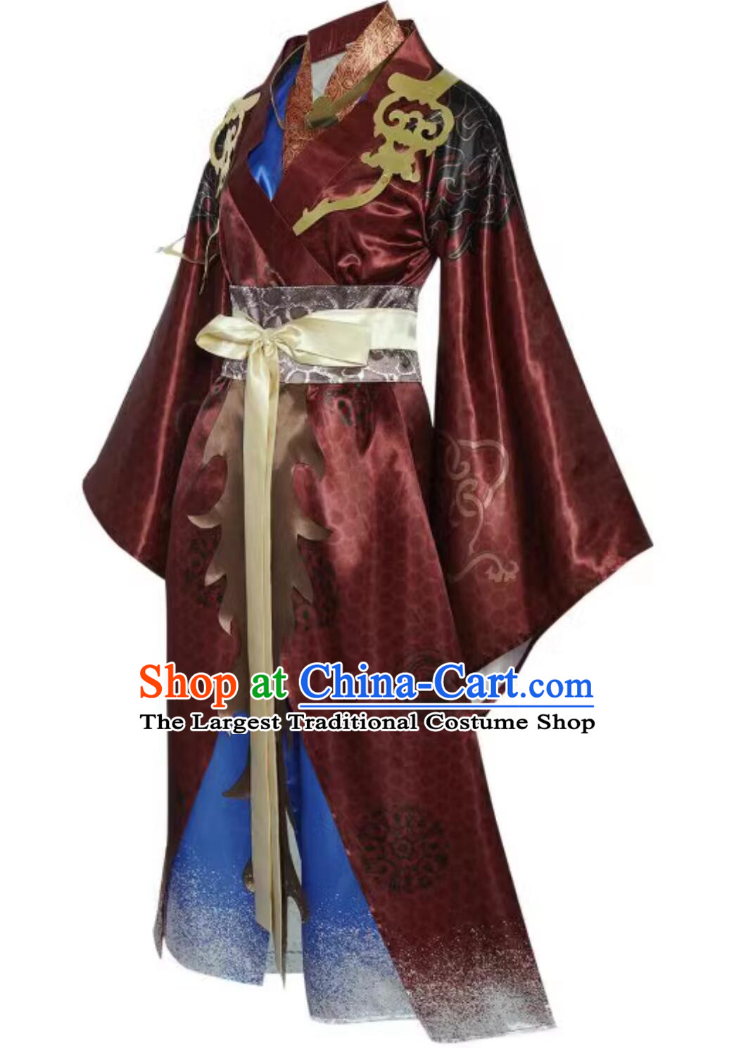 Black Myth Wukong Kang Jin Long Costume Ancient Chinese Lord Clothing White Tiger God Outfit