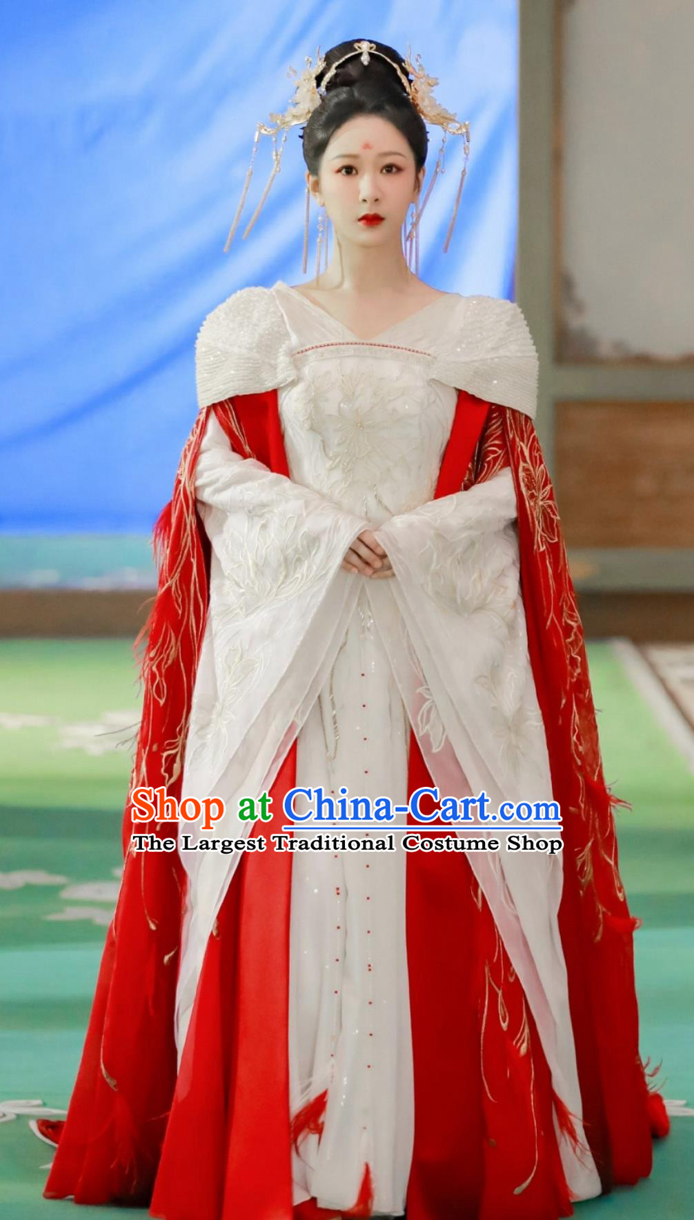 Traditional Chinese Palace Woman Hanfu TV Drama Lost You Forever Princess Haoling Jiu Yao Dress Ancient China Goddess Clothing