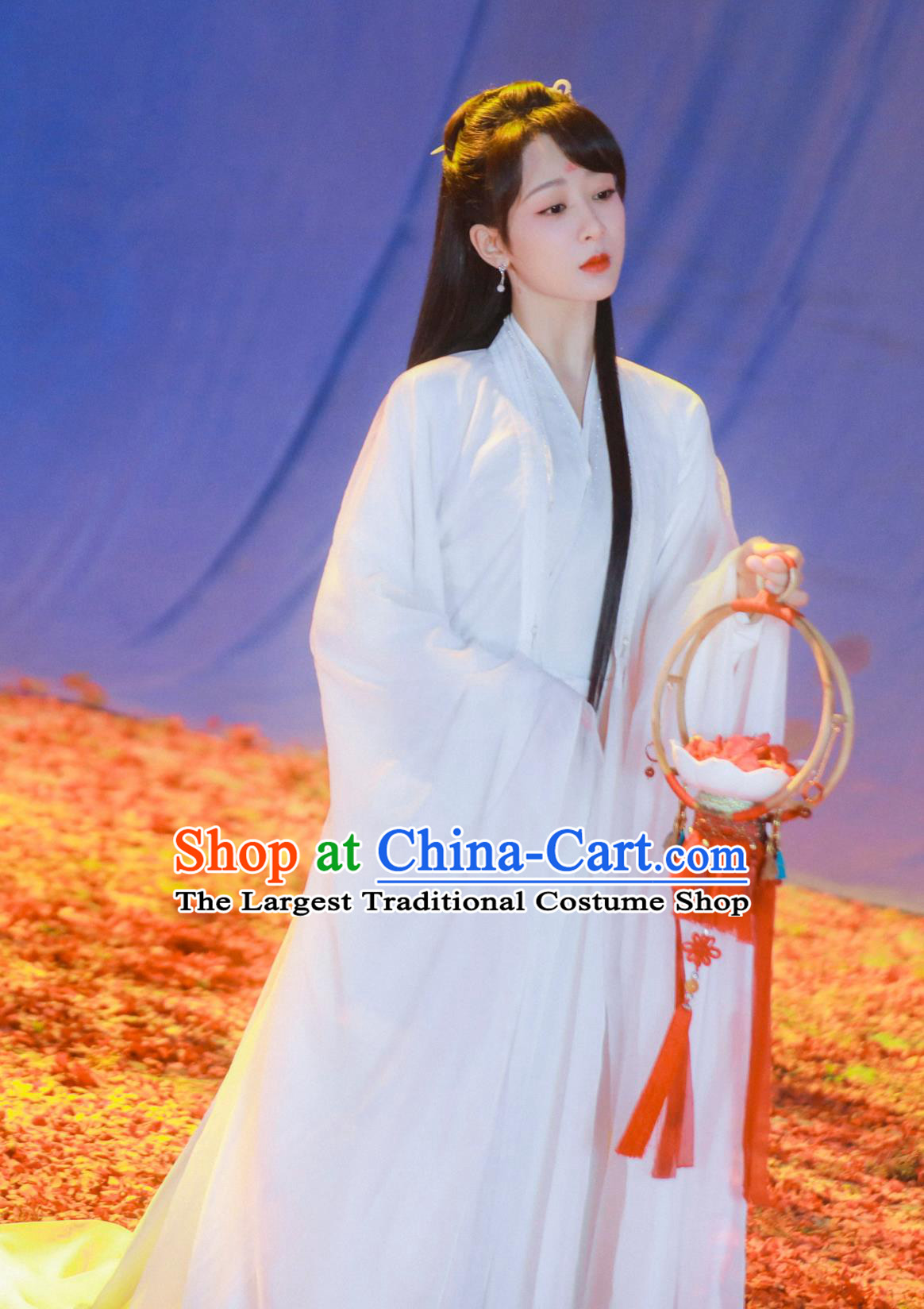 Traditional Chinese Hanfu TV Drama Lost You Forever Princess Xiao Yao Dress Costume Ancient China Noble Lady Clothing