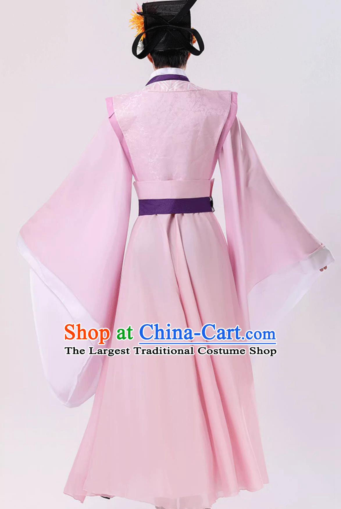 Chinese Classical Dance Costume Song Dynasty Male Clothing China Lantern Festival Performance Pink Hanfu