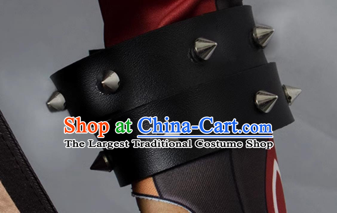 Genshin Impact Arataki Itto Cosplay Costume Set Male Hanasaka Hokai Cosplay Outfit for Anime and Game
