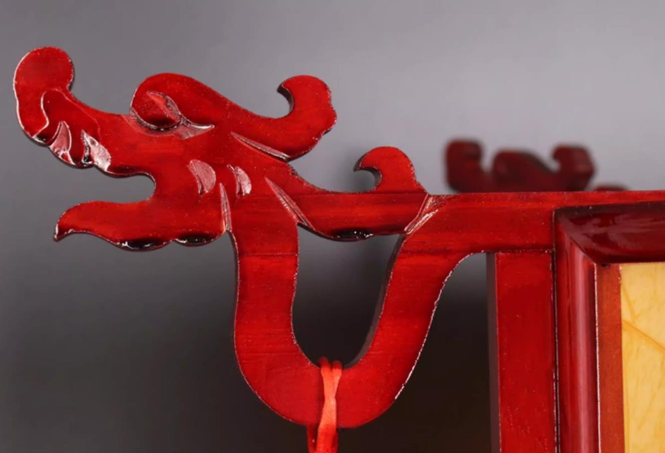 Chinese Antique Palace Lantern New Year Wood Hexagonal Courtyard Lamp Restaurant Pendant Light