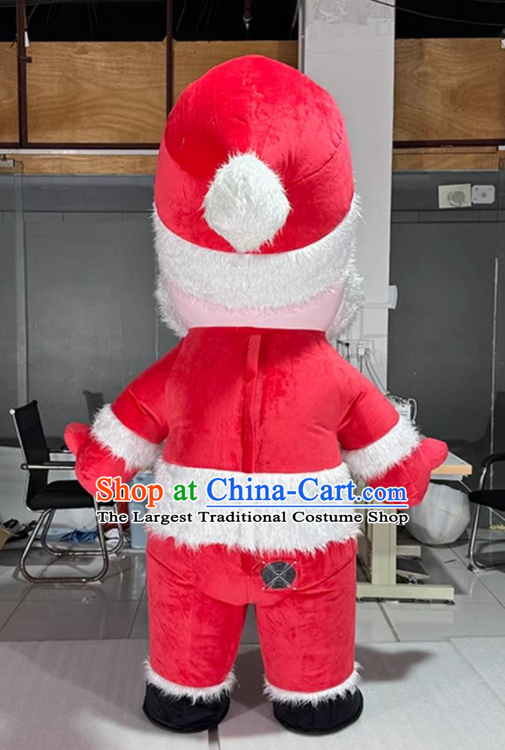 Santa Claus Inflatable Cartoon Costume Christmas New Year Event Performance Mascot Clothing