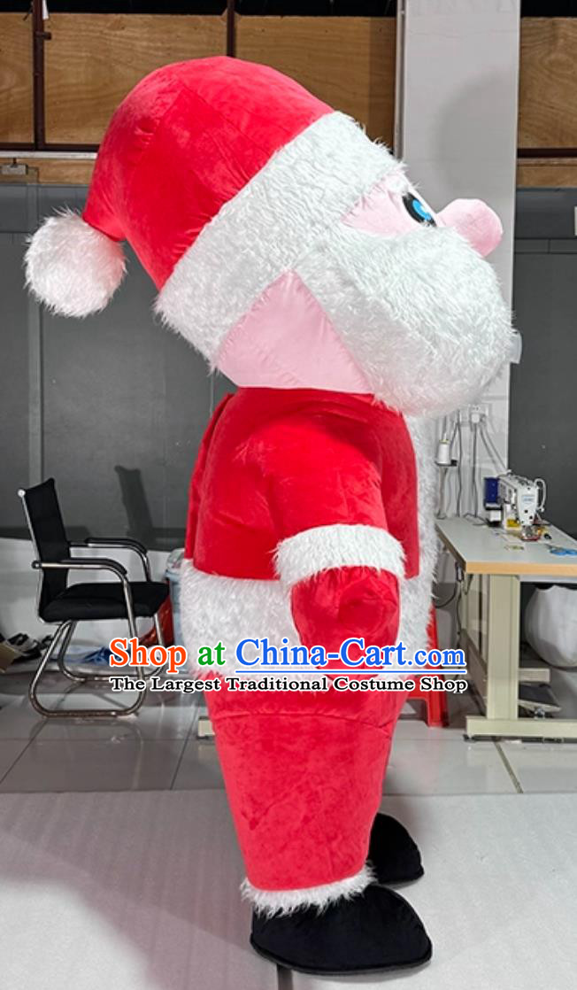 Santa Claus Inflatable Cartoon Costume Christmas New Year Event Performance Mascot Clothing