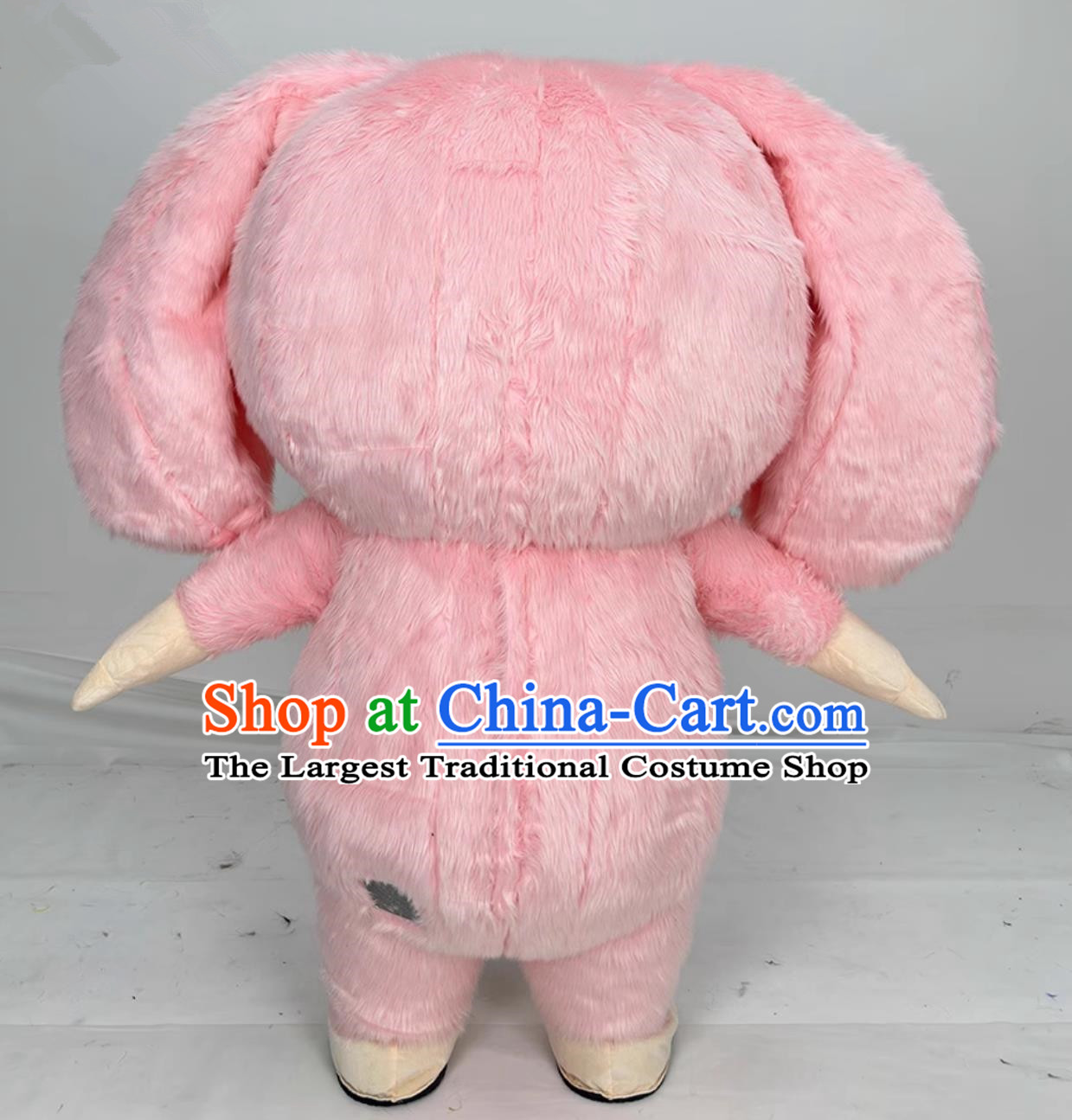Baby Three Years Old Large Designer Toy Cartoon Inflatable Costume Annual Party Walking Prop Mascot Lop Rabbit Suit