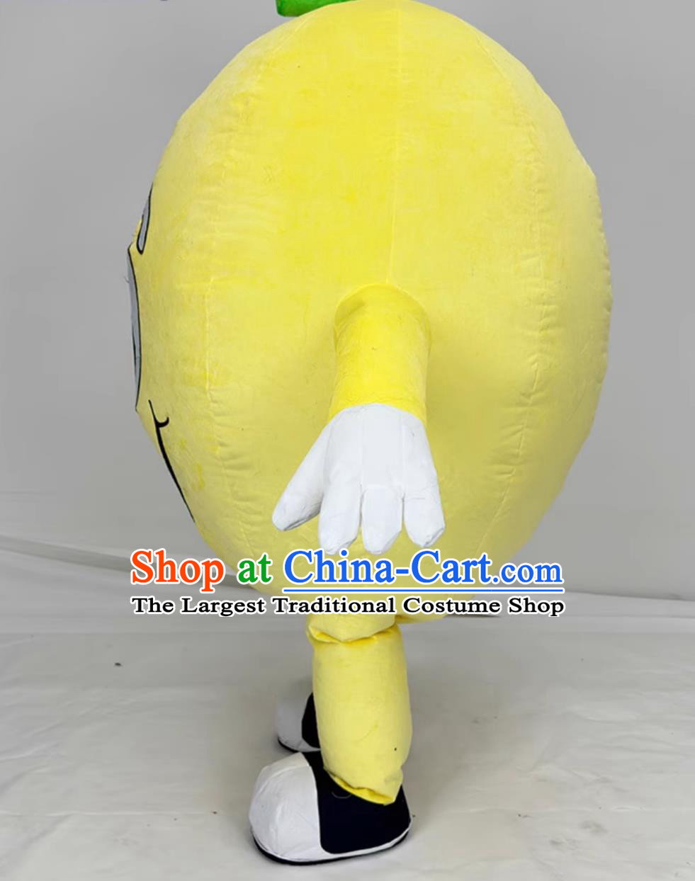 Yellow Pear Cartoon Inflatable Costume Fruit Sports Event Walking Prop Festival Mascot Clothing