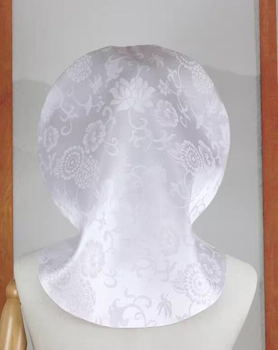 Handmade White Hat Japanese Bride Shiromuku Kimono Headpiece Japan Wedding Headwear