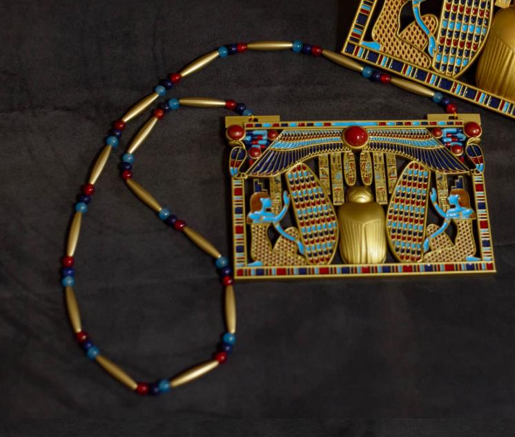Egyptian Antique Style Replica Artifact Necklace Handmade Egypt Queen Necklace