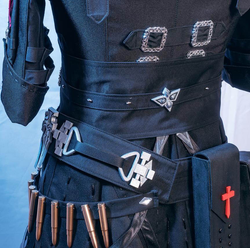 Final Fantasy XIV Machinist Artifact Armor Costume Cosplay Pioneer Coat