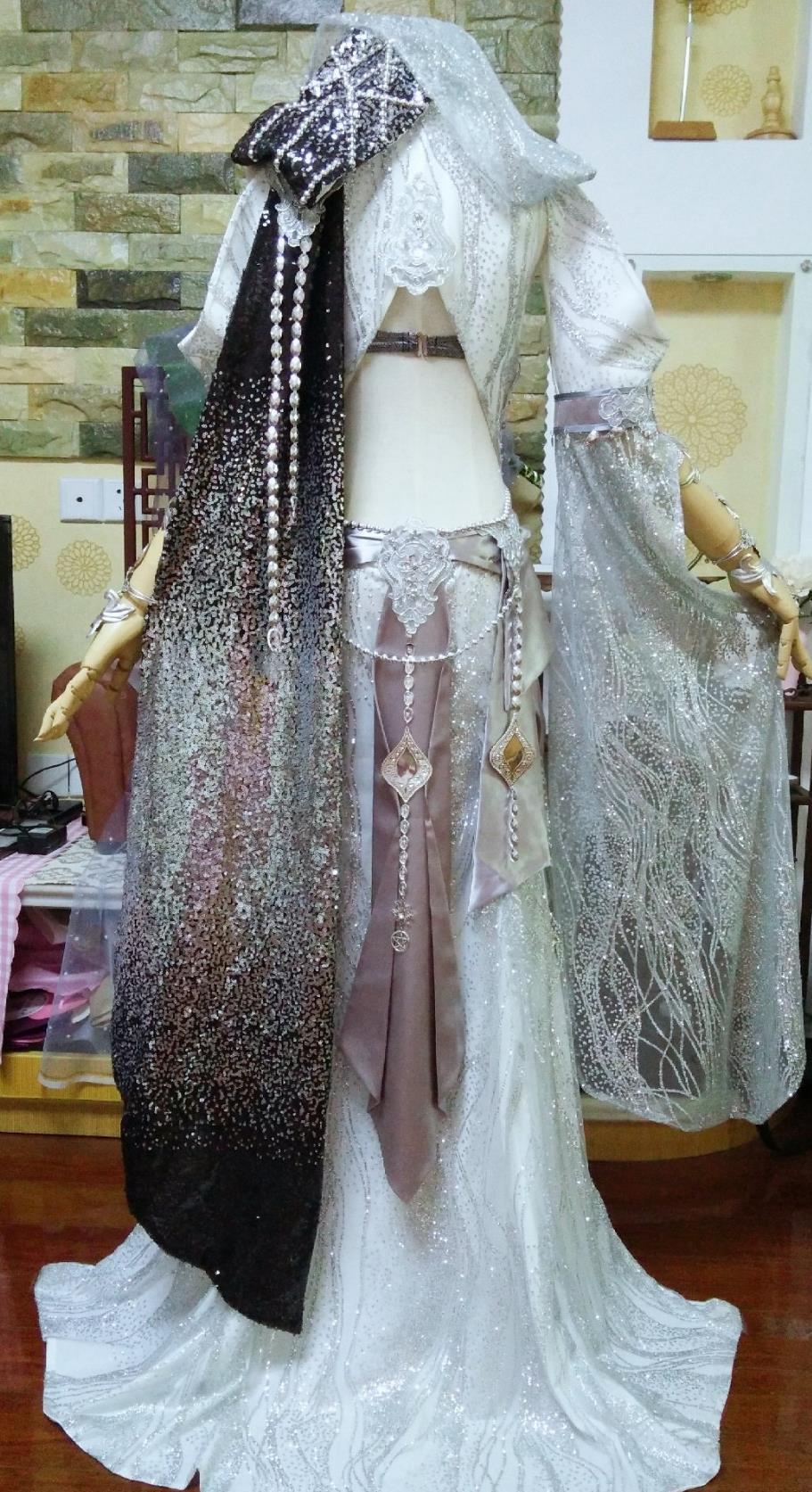 Jian Xia Qing Yuan  Mingjiao Princess Dress Cosplay Swordswoman Costume Miao Jie Clothing