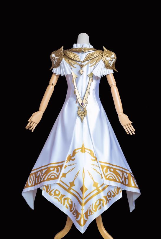 Final Fantasy XIV Eden Promise Healer Set Eden S Gate Cosplay Princess Dress