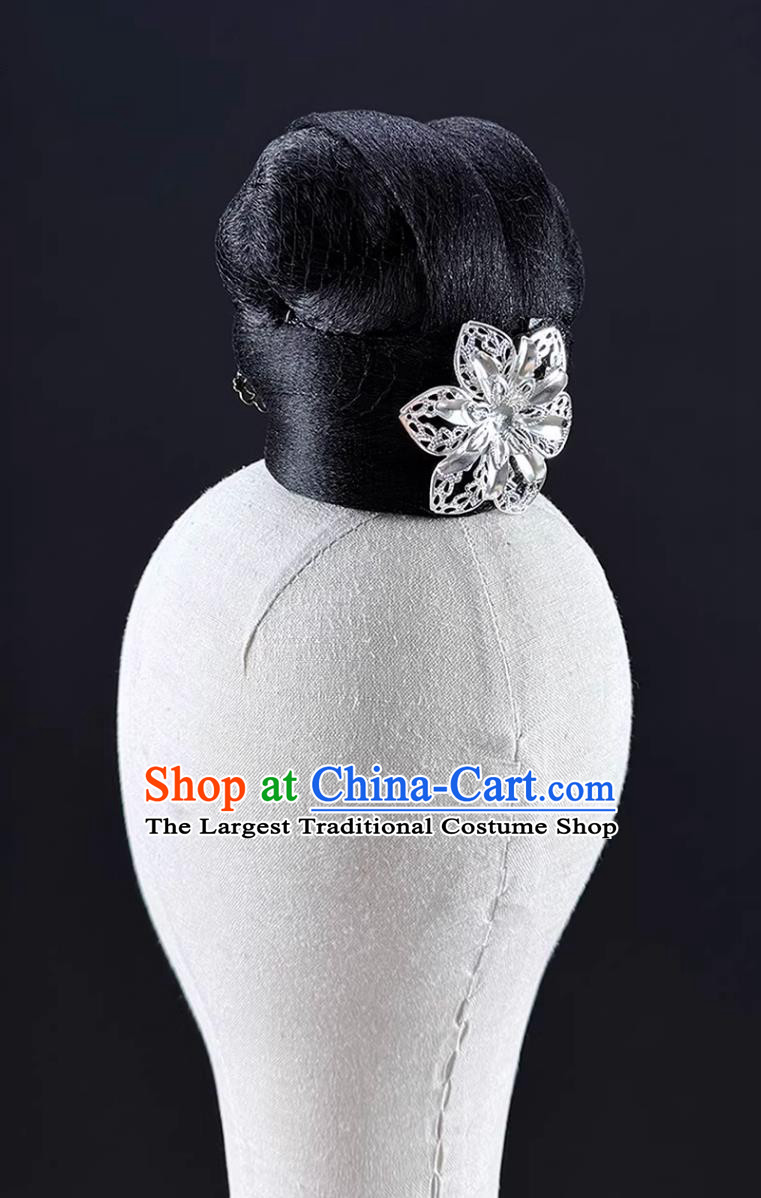 Classical Han Tang Dynasty Dance Hua Xiao Yi Endless Longing Dance Headdress Ancient Chinese Stage Performance Headpiece