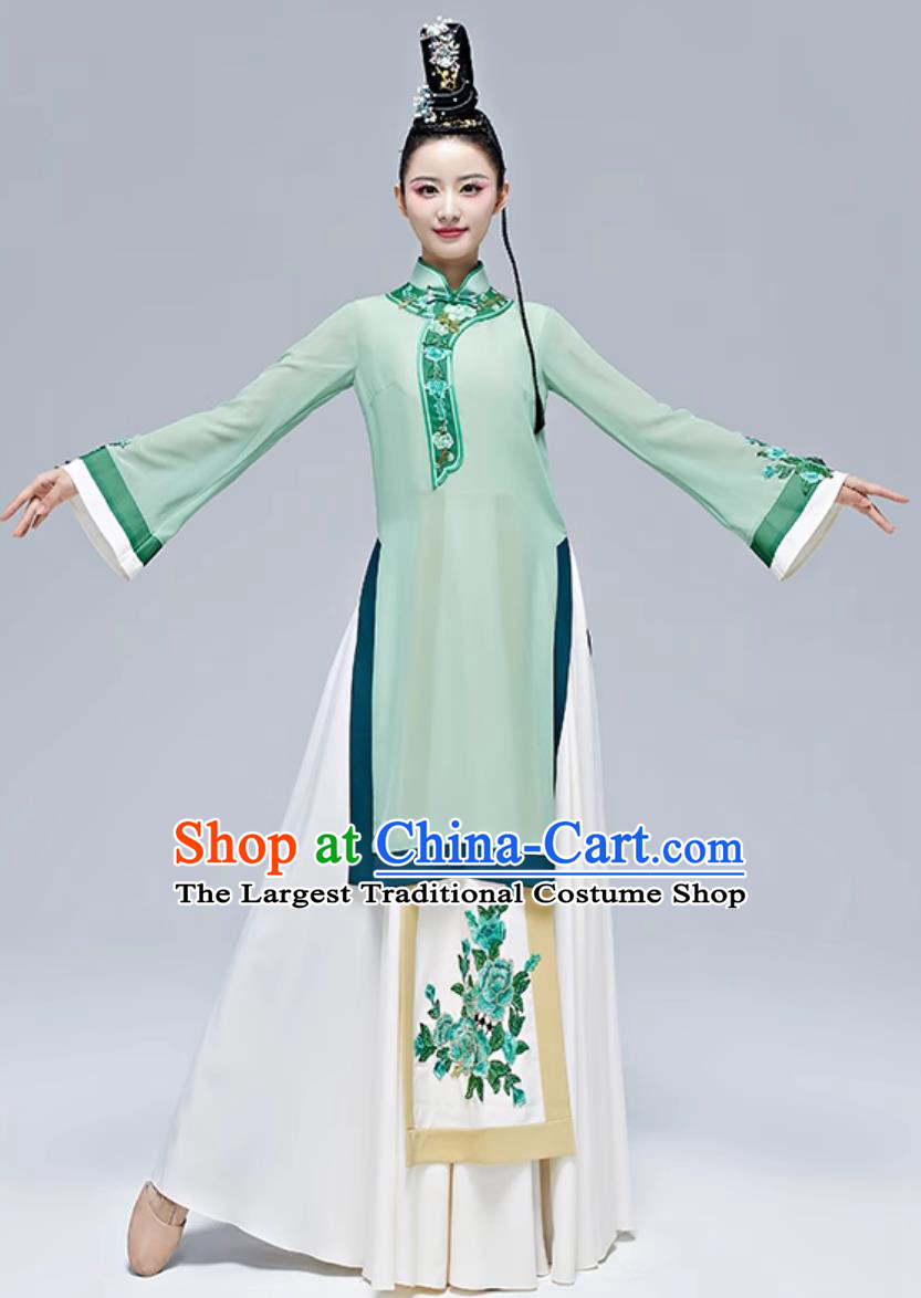 Qing Feng Xu Lai Performance Clothing Women Group Dance Costume Chinese Classical Dance Dress