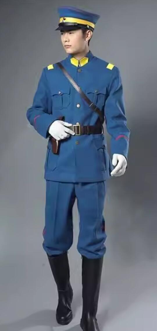 Northern Expedition Army Uniform Chinese Military Officer Costume Minguo Revolutionary Clothing