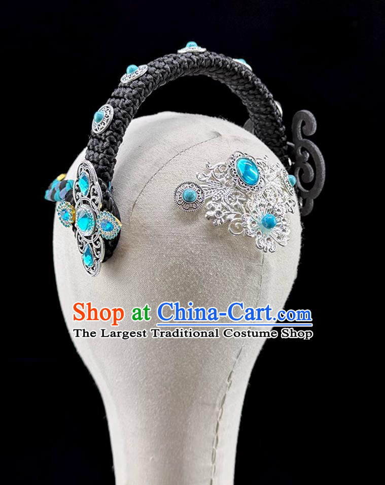 Mongolian Dance Headpiece Mongolian Ethnic Folk Dance Hair Jewelry