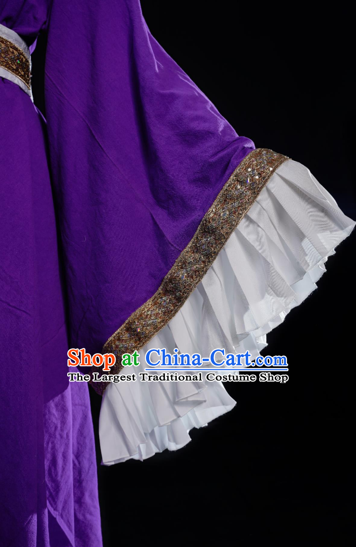 TV Series The Story of Saiunkoku Liu Hui Replica Costume Traditional Purple Hanfu Ancient China Swordsman Clothing