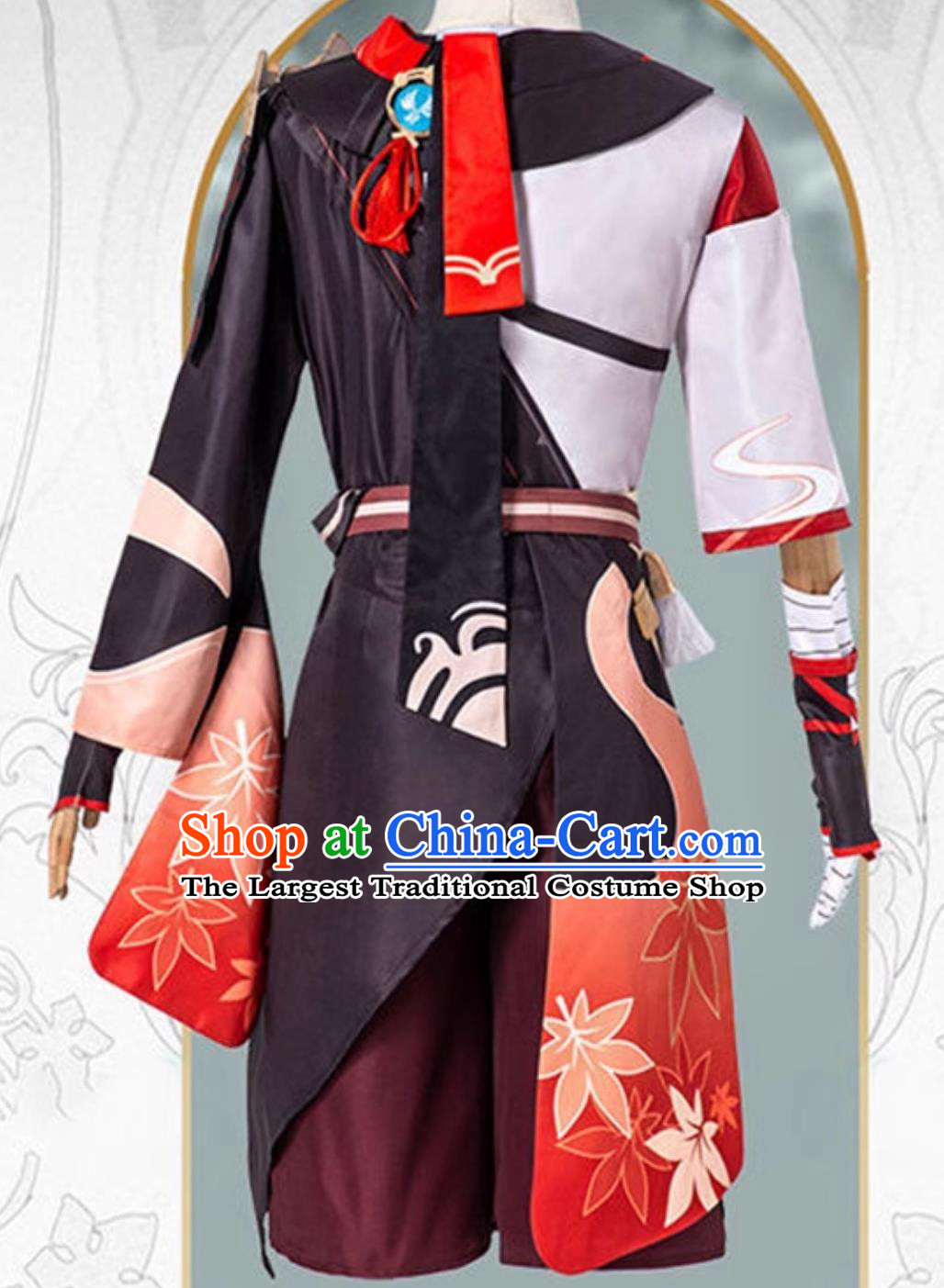 Genshin Impact Cosplay Costume Kaedehara Kazuha Male Stylish Costume Anime Game Cosplay Outfit Suit