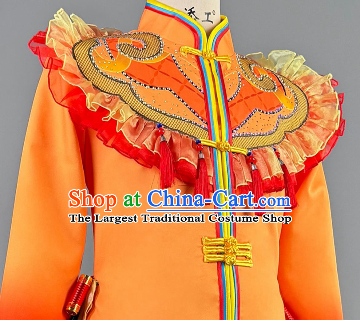 Festive Opening Dance Song And Dance Performance Costume Ethnic Square Dance Set Yangko Performance Costume