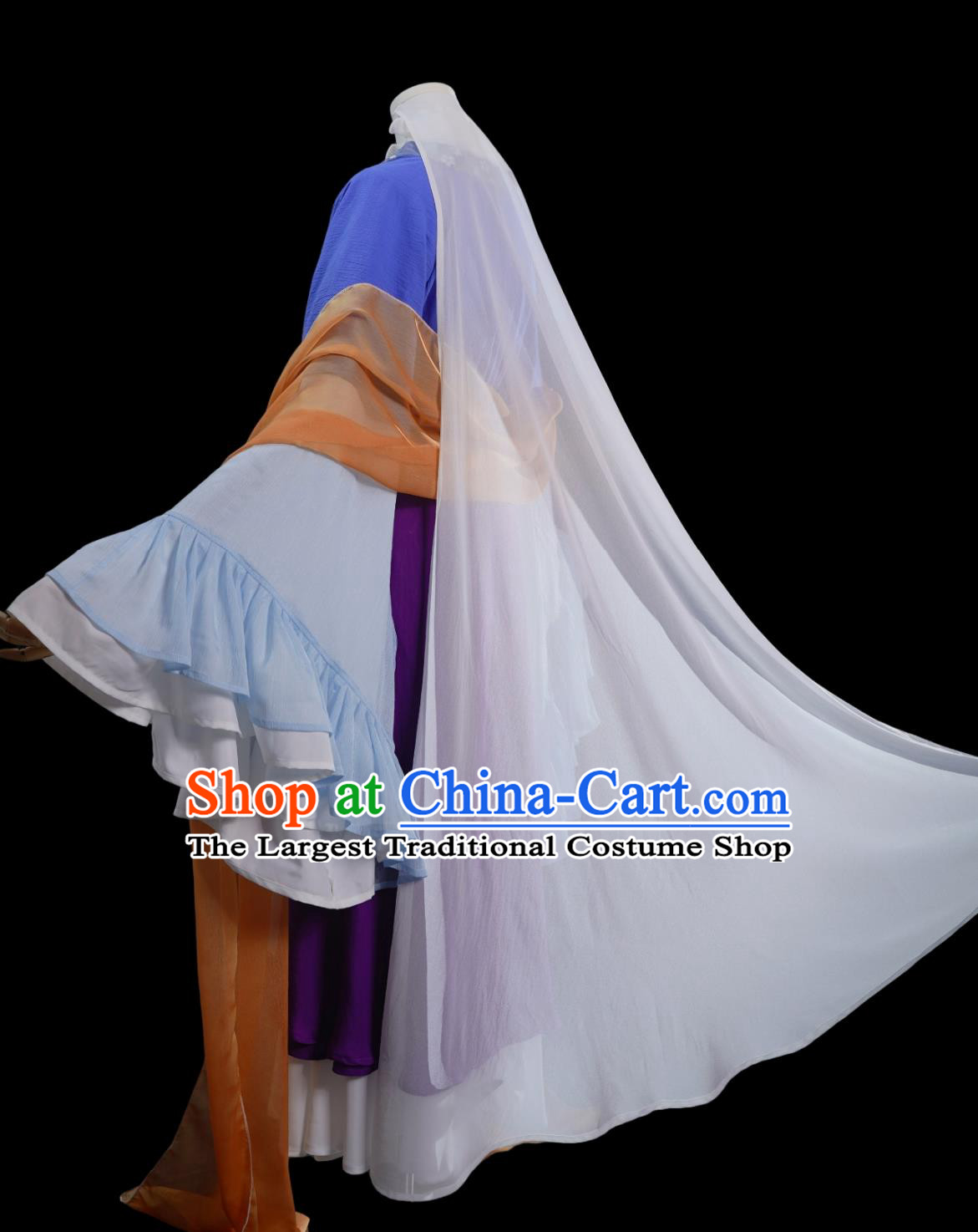 Cartoon TV Series The Story of Shurei Sai Ryuuki Replica Costume Traditional Hanfu Dress Ancient China Royal Princess Clothing